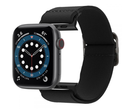 Pasek i akcesoria do zegarków SPIGEN Pasek Fit Lite do Apple Watch 44/45/46/49 mm black